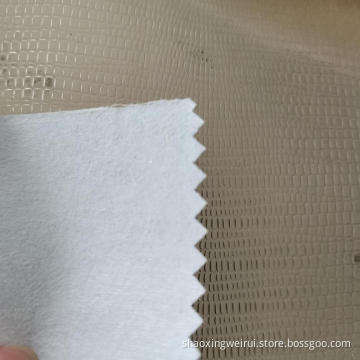 0,45 mm Snake Grain Lack PU-Leder